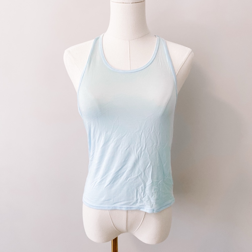 American Eagle Outfitters Light Blue Tank Top